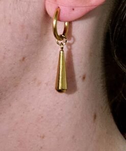 Drop Earrings Gold Plated