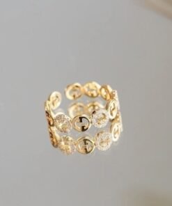 Elegant Gold Plated Ring