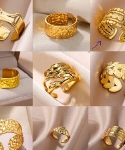 Vintage 18K Gold Plated Ring