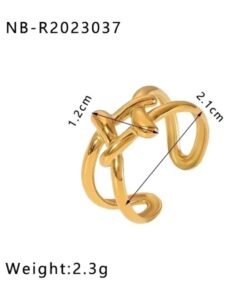 Gold Plated 18K Ring